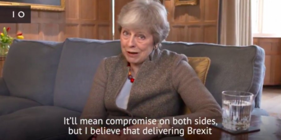 Theresa May releases video explaining what's happening with Brexit article image