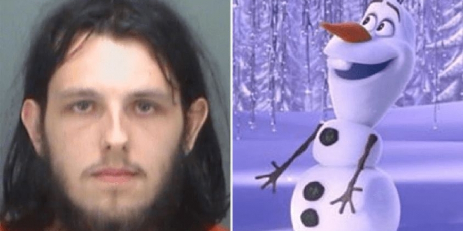 Dude arrested for shagging & jizzing on stuffed 'Olaf' toy in the middle of busy supermarket! article image