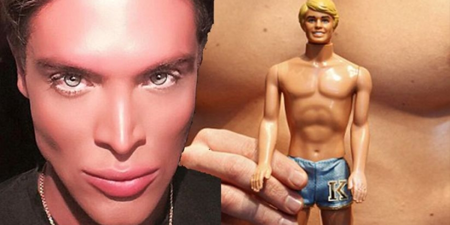 Dude spends £700,000 on surgery to look like human Ken doll! article image