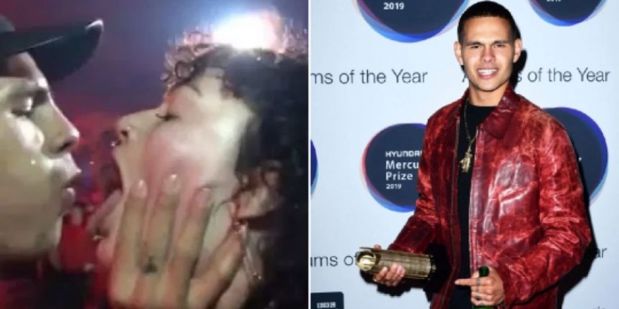 Slowthai spits in fan’s mouth after she begs him to on homemade sign! article image