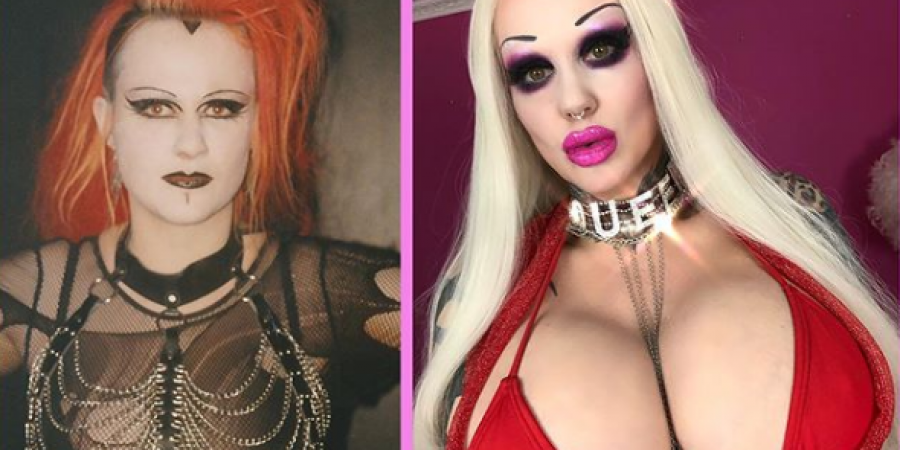 Woman spends over £50,000 turning herself into a goth bimbo Barbie! article image