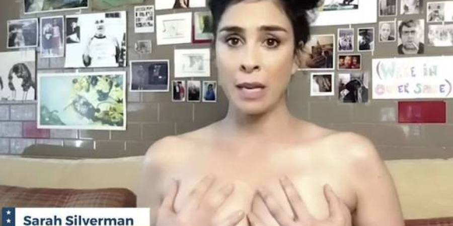 Celebrities strip naked to remind people to vote article image