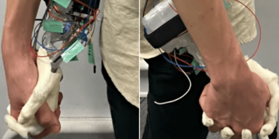 This robotic hand will hold your hand and warm you up when you're lonely article image