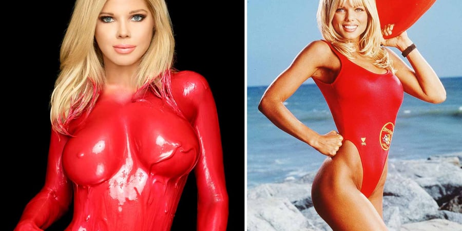 Baywatch icon Donna D'Errico strips off to flaunt curves in tiny bikini article image